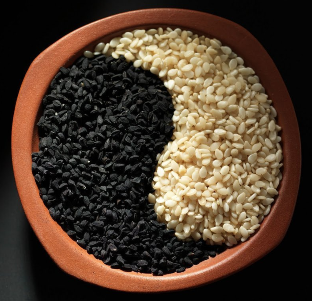 white or black Sesame